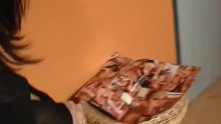 Rubbing my pussy in new lingerie