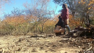 Sex Adventure: Sweet Teen Hard Fuck in the Forest 