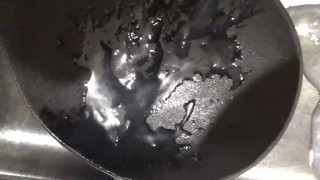 溜めすぎ注意！？20日ぶりのご褒美射精。射精後半はもっと出したいのに、濃厚すぎてなかなか押し出されない特濃精液。