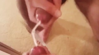 Mirror cumshot