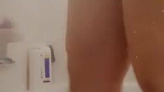 Juicy Latina Shower Time