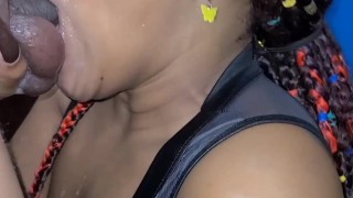 Honey Dipped C Gives The Best Sloppy Ever (Full Vid On Onlyfans)