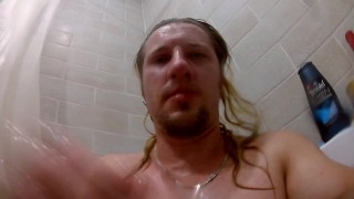 Underwater shoot! Jerking off in the bath with a diver beside my dick. Epic cumshot!