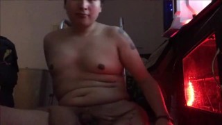 My Weird Disability 27yo amputee with lymhedema uses toys Huge load