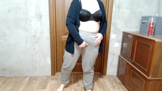 Wetting Grey Sweatpants