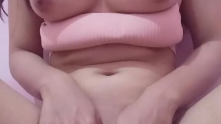 lovely asian pussy and tits tease