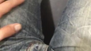 In the toilet 