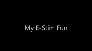 Estim e-stim electro cum milking