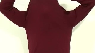 Young UK teen Rob K jerks his thick cock after interview