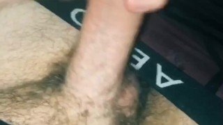 Me jerking off in car