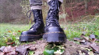 Food Stomping and Trampling with Doc Martens Boots (Trailer)