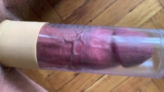 pumped a dick heavily with pump