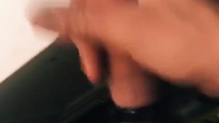 Jerk off with cum