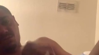 Busting a nut 