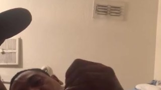 Busting a nut 