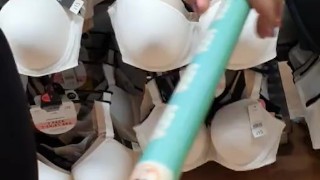 Candid Seethrough Leggings of Latina Babe in Shopping Mall Best Cameltoe and Booty POV