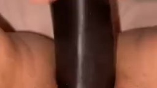 black dildo