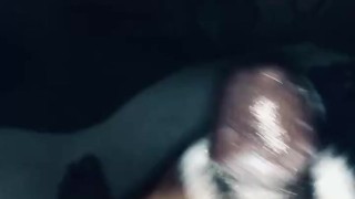 Explosive cum in shower