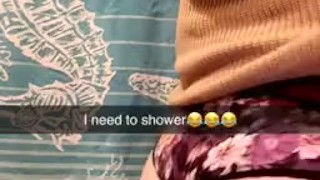 Showing off ass