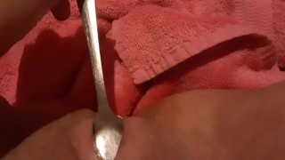 Spoon fuck #2, This feels so good!