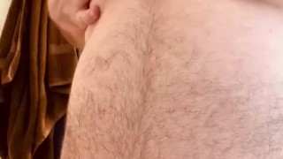Thicc boi’s post shower rub down 