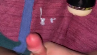 Quick fleshlight fuck