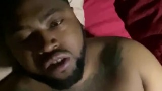 BBC Wacking His 11 inch Cock 
