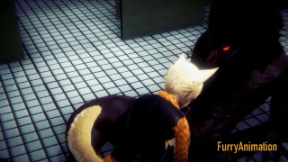 Furry Yaoi - Demond Wolf and Cute Fox Yiff 1/2