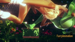 Pokemon Hentai - Gardevoir & Eevee Yiff 1/2