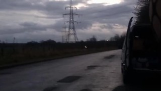 Fishnet bodysuit ball weights in street