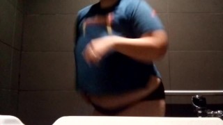 Short strip tease at work~