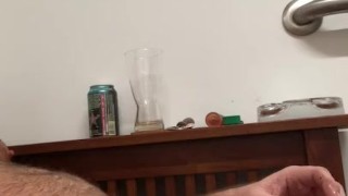 Married cock gets fist fucked on cam with buddies. 