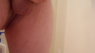 Chubby Steamy Shower Solo Masturbation