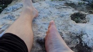 My feet after hiking - Part 2
