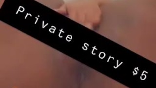 Ebony bbw masterbation on private snap