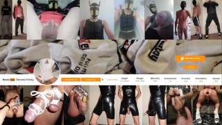 SK Pissing & jerking off with catheter