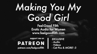 Your First Time With Gentle Dom Boyfriend: Teaching You How To Make Me Cum [Erotic Audio for Women]