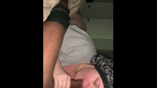 (Came in my Mouth) POV Amateur PAWG wife deepthroats and gags on BBC PART 2