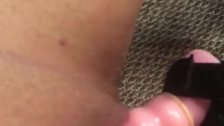 Closeup pussy fuck machine