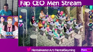 Taxi fees! Fap CEO Men Stream #42 W/HentaiGayming