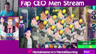 Taxi fees! Fap CEO Men Stream #42 W/HentaiGayming