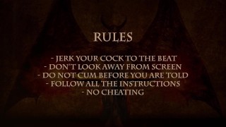 Jerk Off Challenge - FEMDOM Edition. How long can you fap and not cum? - Bondage JOI intense orgasm