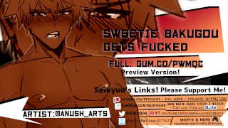 [My Hero Academia] Sweetie Bakugou gets F*cked and Dominated in the Car!" Art: @anush_arts