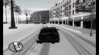 Fudendo a Mamãe Noel no Natal no meio da Neve - Gta sa