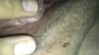 Sexy lightskin plays with her wet pussy pt.1