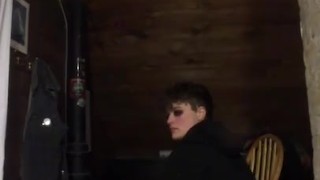 Thick femboy ass in chaps rules your cock