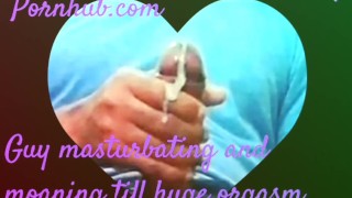 HOMEMADE AMATEUR MALE MOANING ORGASM WITH DIRTY TALK TILL CUMSHOT ( FREE AUDIO PORN FOR WOMEN )