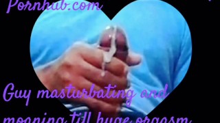 AMATEUR HOMEMADE AUDIO PORN FOR WOMEN - MALE MOANING ORGASM WITH DIRTY TALK ( FREE AUDIO FOR WOMEN )