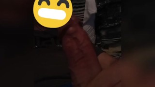 wanking after cumming
