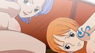 One Piece - Nami and Nojiko Anime Orgy Hentai POV By Foxie2K P62